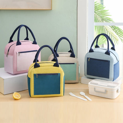 Match Color Cationic Lunch Box Handbag Aluminum Foil Thickened Waterproof Lunch Bag - DealBuddy