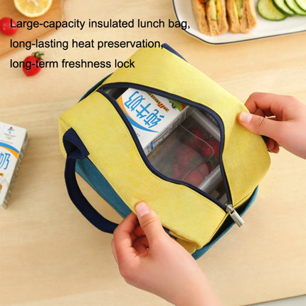 Match Color Cationic Lunch Box Handbag Aluminum Foil Thickened Waterproof Lunch Bag - DealBuddy