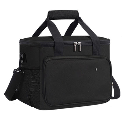 15L Waterproof Oxford Cloth Picnic Bag Outdoor Ice Pack Thickened Portable Insulation Bag, 15L Black, 15L Grey - DealBuddy