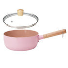 20cm With Cover Boil Instant Noodles Non-Stick Pan Baby Food Supplement Pan Maifan Stone Small Milk Pot