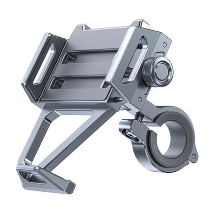 Aluminum Alloy Motorcycle Shockproof Mobile Phone Holder Bicycle Cycling Navigation Bracket - DealBuddy