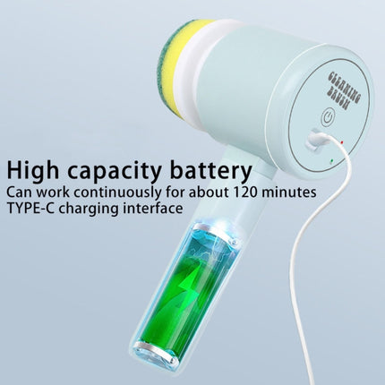 Multifunctional Handheld Wireless Folding Electric Cleaning Brush - DealBuddy