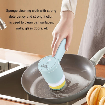 Multifunctional Handheld Wireless Folding Electric Cleaning Brush - DealBuddy