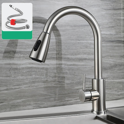 Kitchen Pull-out Universal Telescopic Hot & Cold Water Faucet, Stainless Steel Brushed, Stainless Steel Black, Copper Black, Copper Plating, Copper Nickel Wire Drawing, Copper Gray Plated, Copper Digital Display Black                                   ... - DealBuddy