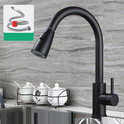 Kitchen Pull-out Universal Telescopic Hot & Cold Water Faucet, Stainless Steel Brushed, Stainless Steel Black, Copper Black, Copper Plating, Copper Nickel Wire Drawing, Copper Gray Plated, Copper Digital Display Black                                   ... - DealBuddy