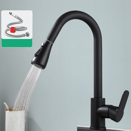 Kitchen Pull-out Universal Telescopic Hot & Cold Water Faucet, Stainless Steel Brushed, Stainless Steel Black, Copper Black, Copper Plating, Copper Nickel Wire Drawing, Copper Gray Plated, Copper Digital Display Black                                   ... - DealBuddy