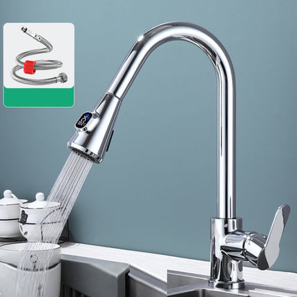 Kitchen Pull-out Universal Telescopic Hot & Cold Water Faucet, Stainless Steel Brushed, Stainless Steel Black, Copper Black, Copper Plating, Copper Nickel Wire Drawing, Copper Gray Plated, Copper Digital Display Black                                   ... - DealBuddy