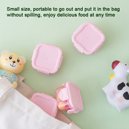 60ml Mini Fresh-Keeping Box Food Grade Thickened Sealed Baby Food Supplement Box