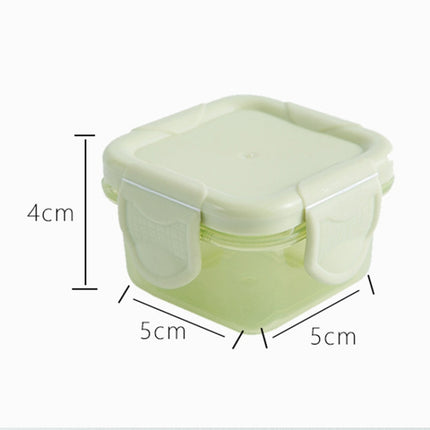 60ml Mini Fresh-Keeping Box Food Grade Thickened Sealed Baby Food Supplement Box