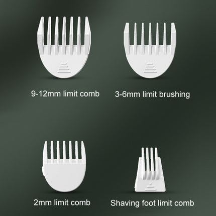 Pet Shaver Cat Dog Paw Hair Clipper Electric Fader, 2 in 1 Green, 3 in 1 Green, 4 in 1 Green, 2 in 1 White, 3 in 1 White, 4 in 1 White - DealBuddy
