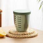 600ml Fruit and Veggie Snack Cup with Lid and Fork Airtight Leak-proof Salad Box - DealBuddy