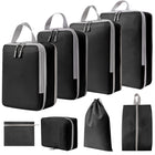 8 In 1  Compression Packing Cubes Expandable Travel Bags Luggage Organizer, 8 In 1 - DealBuddy