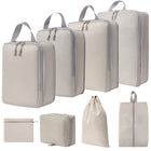 8 In 1  Compression Packing Cubes Expandable Travel Bags Luggage Organizer, 8 In 1 - DealBuddy