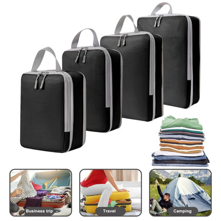 8 In 1  Compression Packing Cubes Expandable Travel Bags Luggage Organizer, 8 In 1 - DealBuddy