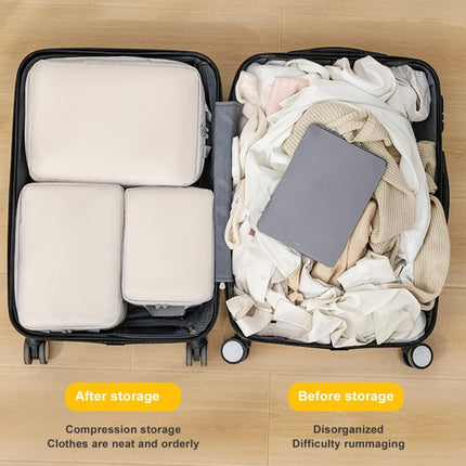 8 In 1  Compression Packing Cubes Expandable Travel Bags Luggage Organizer, 8 In 1 - DealBuddy