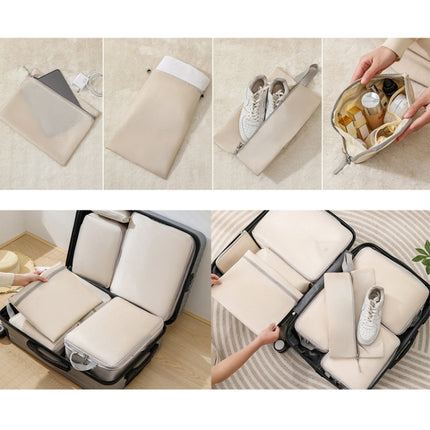 8 In 1  Compression Packing Cubes Expandable Travel Bags Luggage Organizer, 8 In 1 - DealBuddy