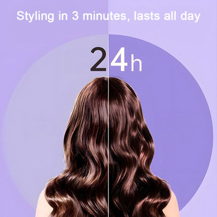 40mm Hair Curler Big Wave Negative Ion Essential Oil Coated Curling Iron,CN Plug