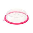 Silica Gel + PP Meal Cover Food Preservation Cover for Refrigerators Microwave Oven