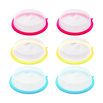 Silica Gel + PP Meal Cover Food Preservation Cover for Refrigerators Microwave Oven