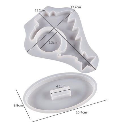 Crystal Epoxy Resin Christmas Tree Silicone Mold