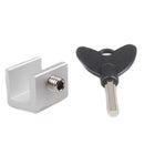 Child Safety Protection Screen Window Limiter Sliding Door Latch With Key