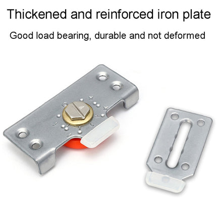 Closet Sliding Door Pulley Fittings Silent Sliding Door Accessories With 8 Screws