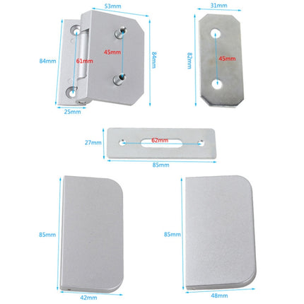 Glass Door Partition Hinge Furniture Housing Door Fittings