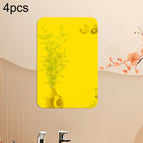 4pcs 42cm x 27cm / Gold