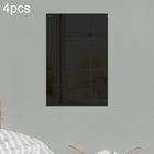 4pcs Right Angle Models Rectangle Acrylic Mirror Stereo Wall Stickers, 15cm x 10cm, 20cm x 13cm, 30cm x  20cm, 42cm x 27cm - DealBuddy