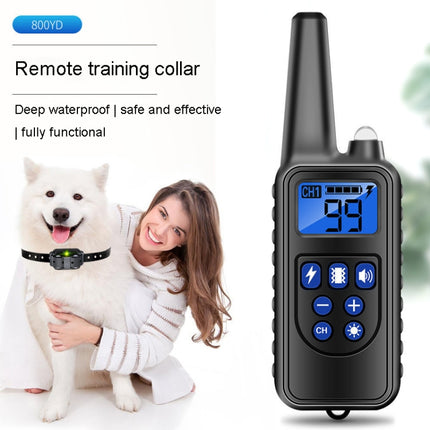 800m Remote Control Stop Barker Dog Trainer Smart Anti-Disturbance Vibration Collar, With 1 Collar, With 2 Collars, With 3 Collars - DealBuddy
