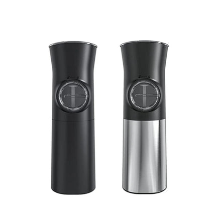 Gravity Induction Electric Salt And Pepper Grinder  Adjustable Coarseness with LED Light - DealBuddy