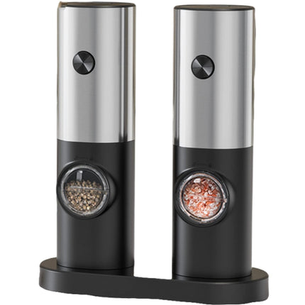 Electric Automatic Salt and Pepper Grinder Set Battery Powered, A2  KYMQ-14-BS, B2 KYMQ-16B-BS - DealBuddy