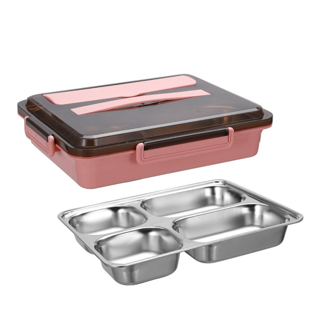 304 Stainless Steel Lunch Box Leakproof Insulated Student Dormitory Bento Box - DealBuddy
