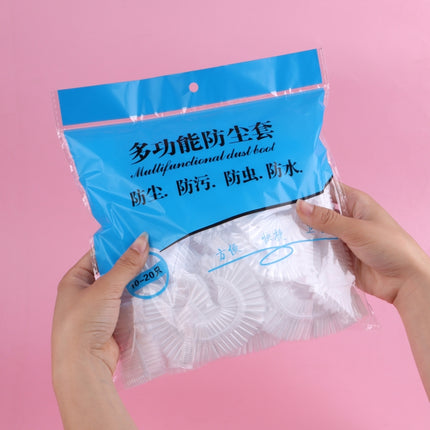 10pcs /Bag Air Conditioner Dust Cover Disposable Indoor Unit Cover Large Elastic Bag