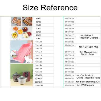 10pcs /Bag Disposable Furniture Dust Cover For Electric Cooker Oven Electric Fan