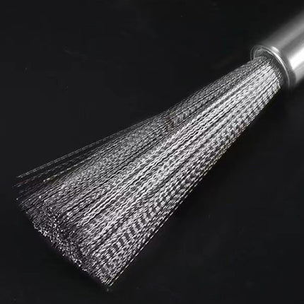 Cookware Scrubber Brush Stainless Steel Cleaning Brush for Pots, Frying Pans,