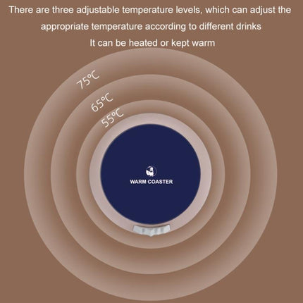USB Intelligent Constant Temperature Automatic Heating Coaster - DealBuddy