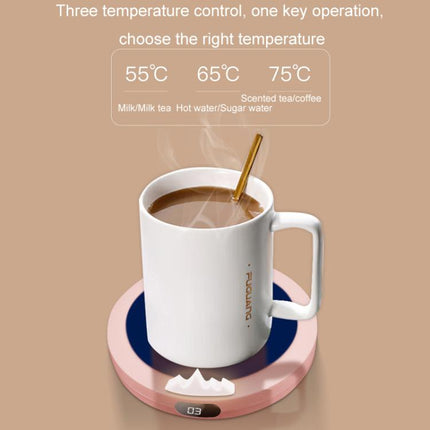 USB Intelligent Constant Temperature Automatic Heating Coaster - DealBuddy