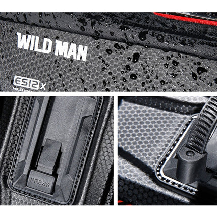 WILD MAN ES12X 1LEVA Hard Shell Bicycle Bag Cycling Phone Touch Screen Front Beam Bag - DealBuddy