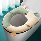 Universal Warm Toilet Seat Home Suede Toilet Cover