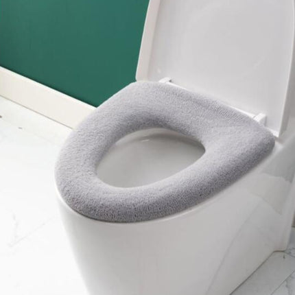 Universal Knitted Washable Toilet Pad Home Thickened Warm Toilet Cover