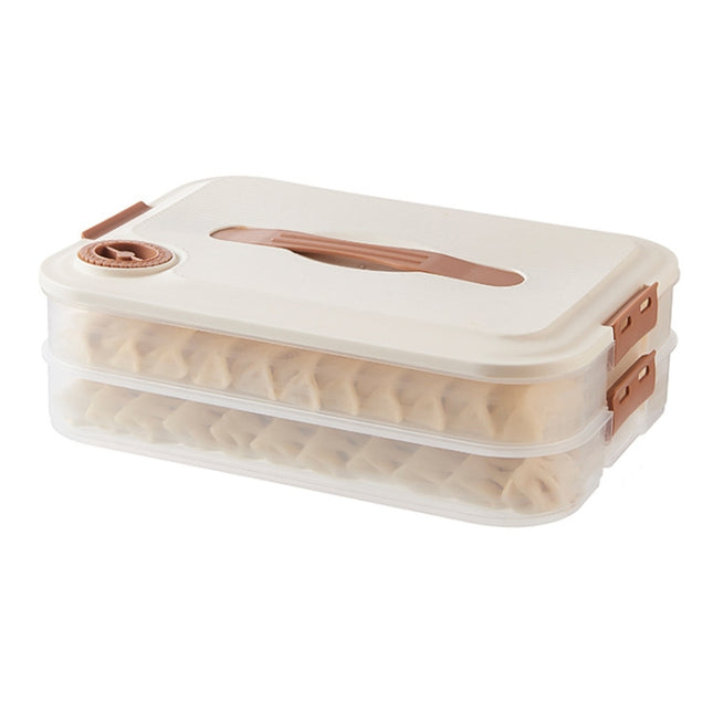 Dumpling Storage Box Food Grade Home Dumpling Frozen Fresh Case, 2 Layer With Cover, 3 Layer With Cover, 4 Layer With Cover - DealBuddy