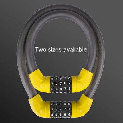 Bicycle And Electrical Vehicle 5-Digit Combination Lock Safety Anti-Theft Cycling Lock - DealBuddy