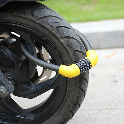 Bicycle And Electrical Vehicle 5-Digit Combination Lock Safety Anti-Theft Cycling Lock - DealBuddy