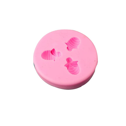 Little Bee Silicone Mold Fondant Chocolate Cake Mold, Mk-3171 Pink, Mk-3171 Light Gray, Mk-3172 Pink, Mk-3172 Light Gray - DealBuddy