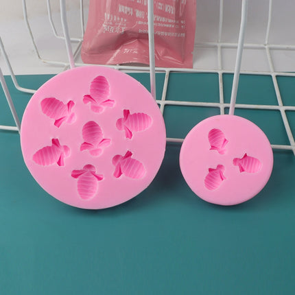 Little Bee Silicone Mold Fondant Chocolate Cake Mold, Mk-3171 Pink, Mk-3171 Light Gray, Mk-3172 Pink, Mk-3172 Light Gray - DealBuddy