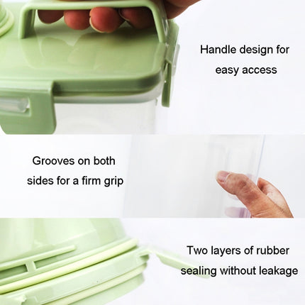 Pet Food Storage Bucket 4 Snap Dog Food Moisture Proof Sealed Storage Tank, 1.5L, 2.5L - DealBuddy