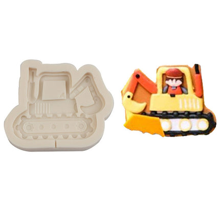 Cartoon Construction Site Tools Engineering Car Cake Decoration Molds, MK-3055 (Pink), MK-3055 (Light Gray), MK-3056 (Pink), MK-3056 (Light Gray), MK-3057 (Pink), MK-3057 (Light Gray), MK-3058 (Pink), MK-3058 (Light Gray) - DealBuddy