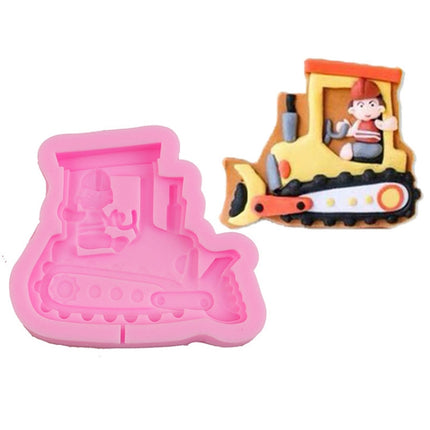 Cartoon Construction Site Tools Engineering Car Cake Decoration Molds, MK-3055 (Pink), MK-3055 (Light Gray), MK-3056 (Pink), MK-3056 (Light Gray), MK-3057 (Pink), MK-3057 (Light Gray), MK-3058 (Pink), MK-3058 (Light Gray) - DealBuddy