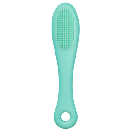 Pet Cats Dog Cleaning Comb Chin Teeth Cleaning Brush Silicone Brush, Green, Purple, Pink - DealBuddy